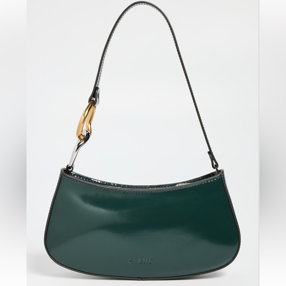 STAUD Handbags - STAUD Ollie Bag, Pine Green